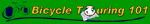 Bicycle Touring 101 Graphical Image 150 X 24 X 256 colours, 1.1 Kb